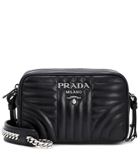 prada diagramme crossbody bag black|Prada black crossbody bag.